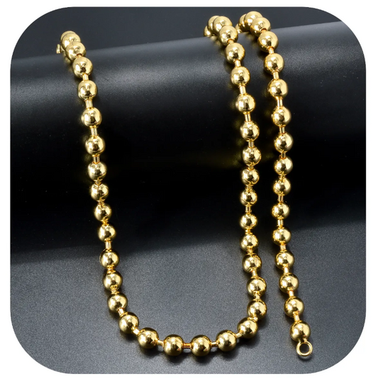 Custom Jewellery 18k Gold Plated Luxury Bridal Wedding Bead Chain Necklace Bracelet Jewelry Sets Women